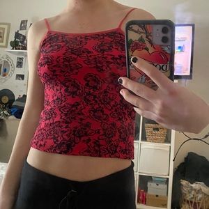 Wet Seal Tank w Roses